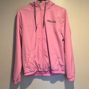 Vans Light Pink Zip-Up Hoodie